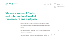 Desktop Screenshot of dma-research.com